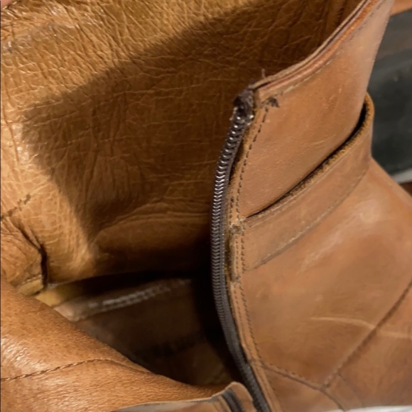 JOHNSTON & MURPHY MOC TOE LEATHER BOOTS main image 7